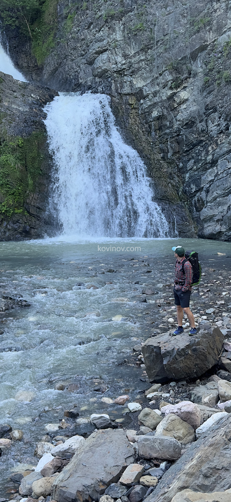 на Змейковских водопадах